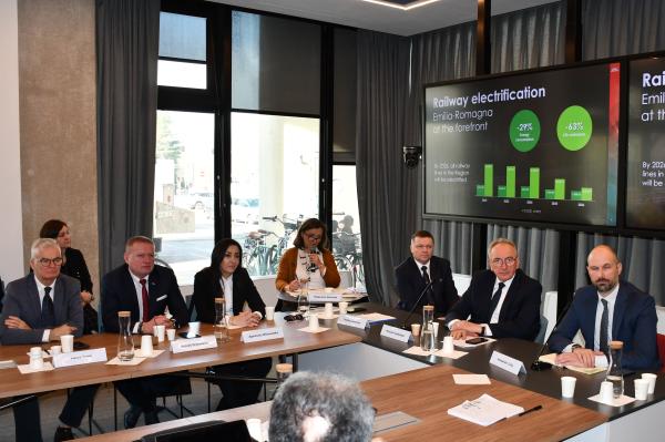 O transporcie, mobilności i infrastrukturze w zaprzyjaźnionej Emilii-Romanii- kliknij aby powiększyć