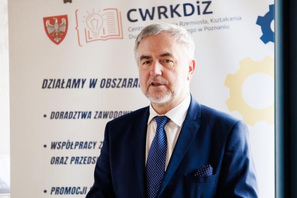 Oficjalne otwarcie nowej siedziby Centrum Wsparcia Rzemiosła, Kształcenia Dualnego i Zawodowego w Poznaniu przy ul. Cichej 7- kliknij aby powiększyć