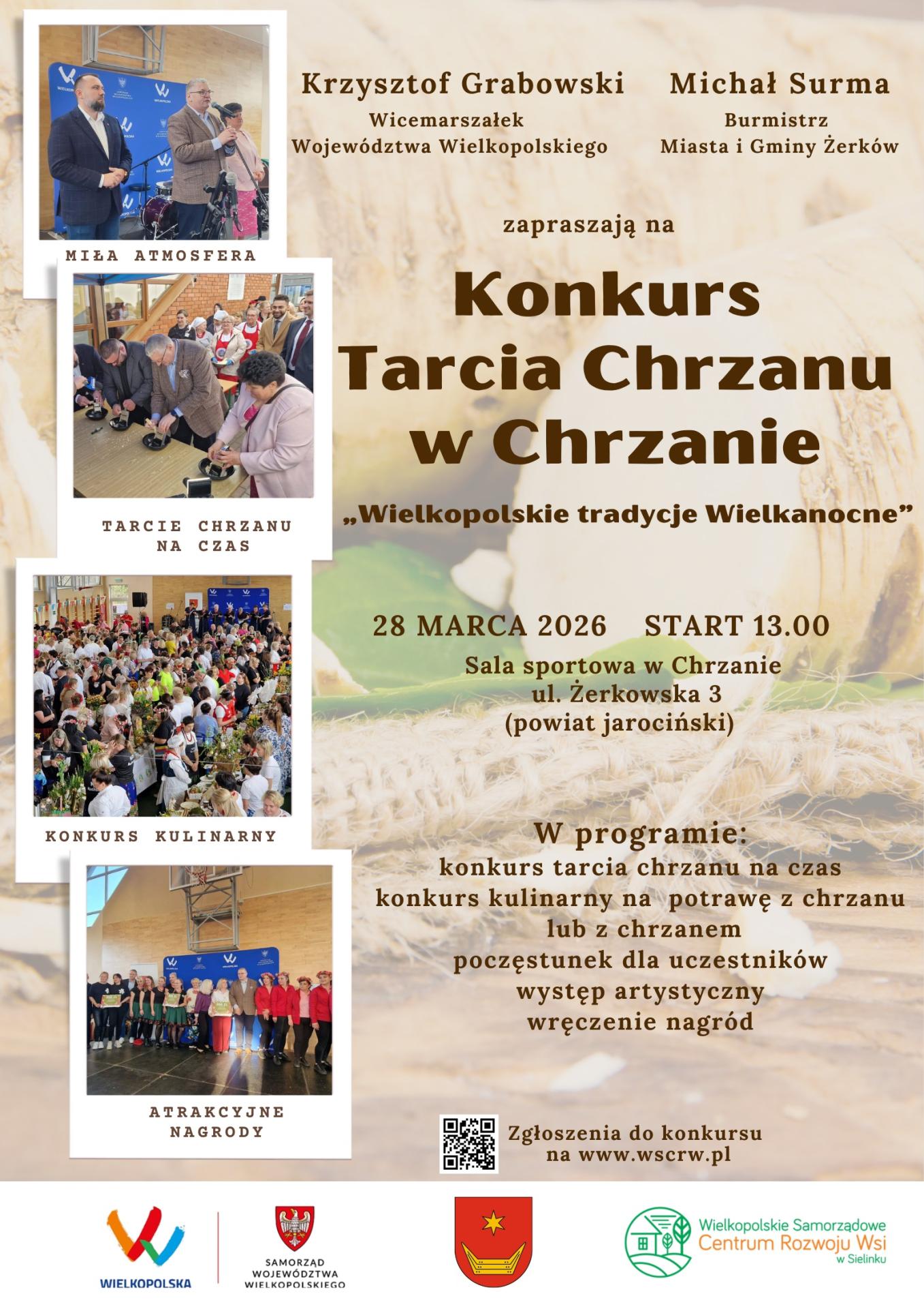 Konkursu tarcia chrzanu w Chrzanie 