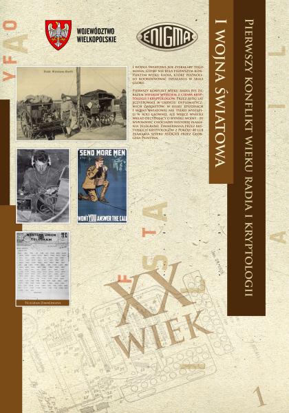 Pierwszy konflikt wieku radia i kryptologii. I wojna światowa.- kliknij aby powiększyć