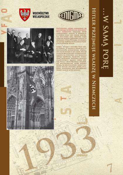 ...w samą porę. Hitler przejmuje władzę w Niemczech.- kliknij aby powiększyć