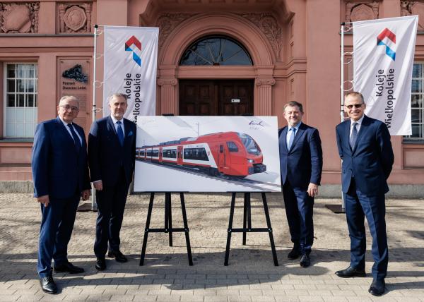 Największy kontrakt w historii regionu podpisany. FLIRT-y pojawią się na wielkopolskich torach 
- kliknij aby powiększyć