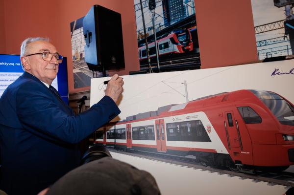 Największy kontrakt w historii regionu podpisany. FLIRT-y pojawią się na wielkopolskich torach - kliknij aby powiększyć