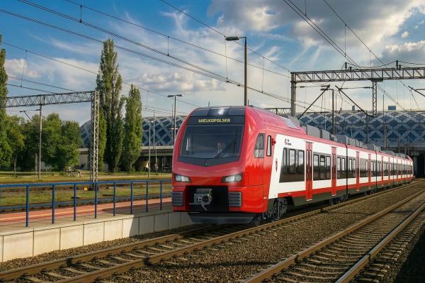 Największy kontrakt w historii regionu podpisany. FLIRT-y pojawią się na wielkopolskich torach - kliknij aby powiększyć