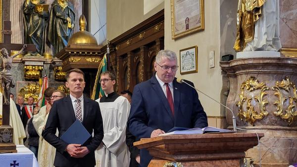 X Pielgrzymka Sołtysów do Sanktuarium Świętego Józefa w Kaliszu.- kliknij aby powiększyć