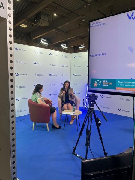 Targi Edukacyjne - Wywiad z Paulina Stochniałek- kliknij aby powiększyć