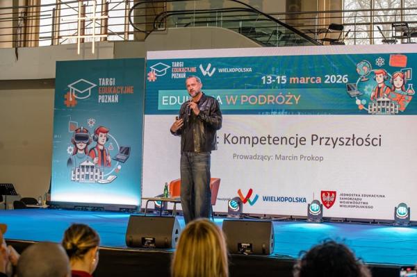 Targi edukacyjne - wykład Marcina Prokopa- kliknij aby powiększyć