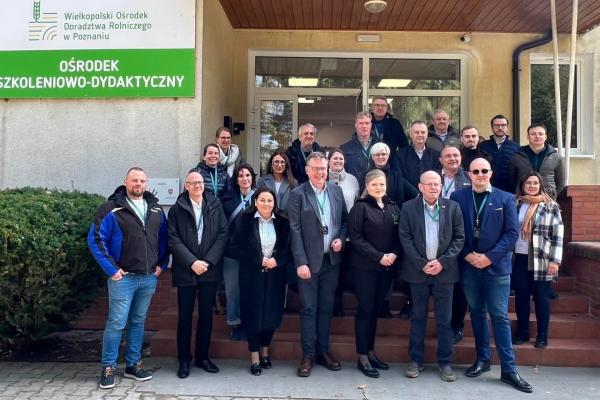 Wielkopolskę na zaproszenie na zaproszenie Krzysztofa Grabowskiego, Wicemarszałka Województwa Wielkopolskiego, odwiedziła delegacja brandenburskich rolników- kliknij aby powiększyć