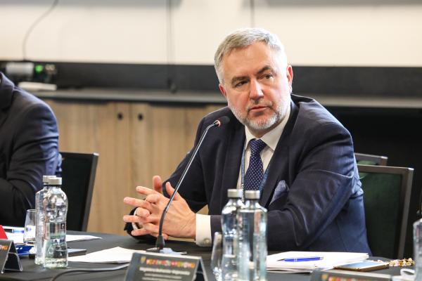 Marszałek Marek Woźniak podczas Konwentu.- kliknij aby powiększyć