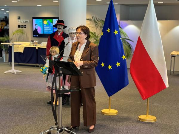 Wiceprzewodnicząca Parlamentu Europejskiego, Ewa Kopacz- kliknij aby powiększyć