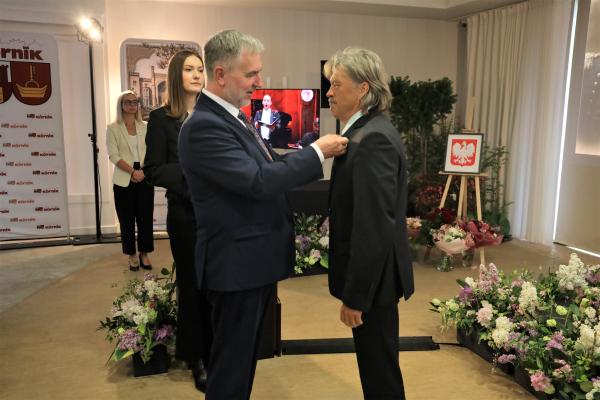 Marek Woźniak, Marszałek Województwa Wielkopolskiego wziął udział w jubileuszowej konferencji 200 lat Arboretum Kórnickiego- kliknij aby powiększyć