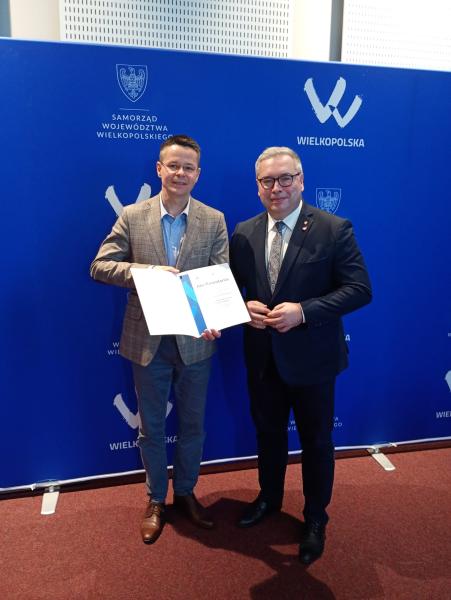 Wręczenie aktu powołania prof. IFM PAN dr. hab. Adamowi Rachockiemu- kliknij aby powiększyć