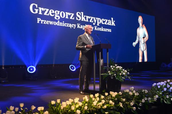 Przemówienie prof. Grzegorza Skrzypczaka.- kliknij aby powiększyć
