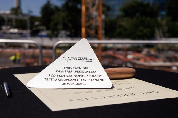 Plac budowy nowej siedziby Teatru Muzycznego w Poznaniu- kliknij aby powiększyć