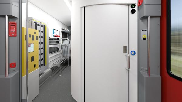 Firma Stadler zaprezentowała 10 czerwca 2026 roku ostateczny wygląd pojazdów, które już na początku 2028 roku wyjadą na regionalne trasy- kliknij aby powiększyć
