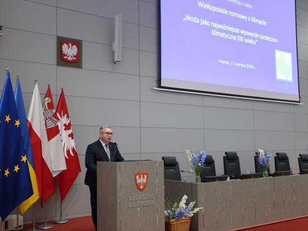 Wystąpienie Jacka Bogusławskiego- Członka Zarządu Województwa Wielkopolskiego- kliknij aby powiększyć