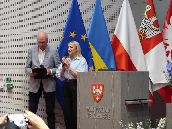Moderatorem debaty w ramach drugiego bloku tematycznego pt. Kluczowa rola samorządów w planowaniu przestrzennym zintegrowanym z gospodarką wodną była Marzena Andrzejewska-Wierzbicka.- kliknij aby powiększyć