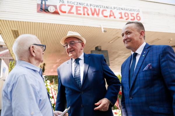 Wielkopolanie oddali hołd Bohaterom Poznańskiego Czerwca 1956 r. - kliknij aby powiększyć
