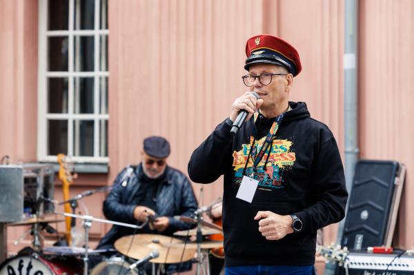 Henryk Szopiński, pomysłodawca i Dyrektor Festiwalu Blues Express.- kliknij aby powiększyć