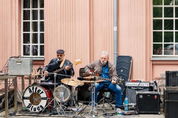 Koncert zespołu After Blues na Dworcu Letnim w Poznaniu.- kliknij aby powiększyć