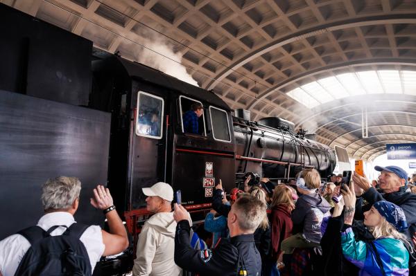 Blues Express na Dworcu Letnim w Poznaniu.- kliknij aby powiększyć