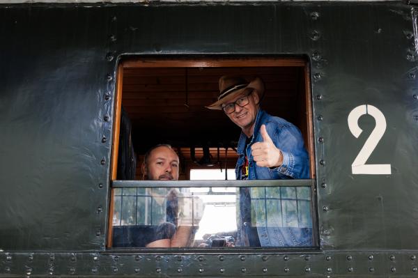 Blues Express gotowy do odjazdu. - kliknij aby powiększyć