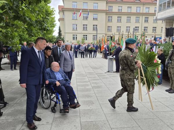 Uroczystości z okazji 125 rocznicy urodzin premiera Stanisława Mikołajczyka w Poznaniu.- kliknij aby powiększyć