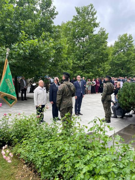 Uroczystości z okazji 125 rocznicy urodzin premiera Stanisława Mikołajczyka w Poznaniu.- kliknij aby powiększyć