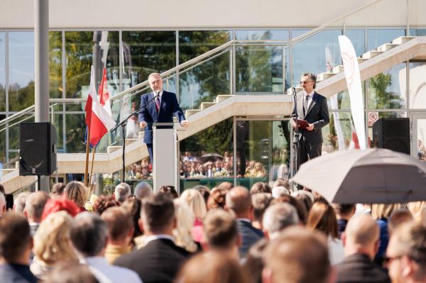 Przemówienie Marszałka Marka Woźniaka.- kliknij aby powiększyć