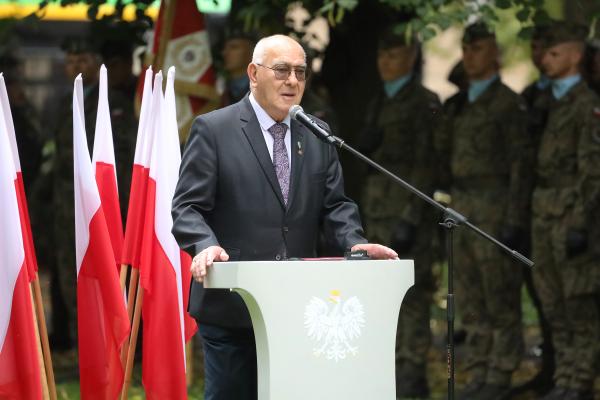 Marian Macutkiewicz, Prezes Związku Sybiraków.- kliknij aby powiększyć