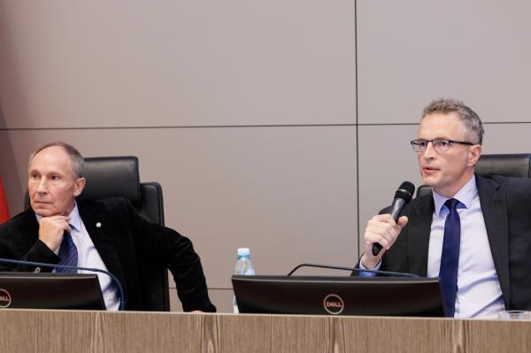 Panel: Nauka i edukacja w strategii polskiej EJ  podczas konferencji nt. rozwoju sektora energii jądrowej w Polsce - kliknij aby powiększyć