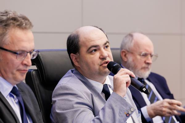 Panel: Nauka i edukacja w strategii polskiej EJ  podczas konferencji nt. rozwoju sektora energii jądrowej w Polsce - kliknij aby powiększyć