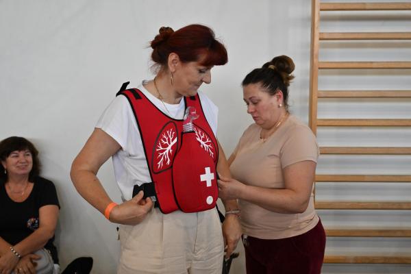 W niedzielę 4 października w Brudzewie odbyło się kolejne ze szkoleń w ramach ogólnokrajowego cykl spotkań pn. KGW na Ratunek! Wielkopolskie Spotkania z Pierwszą Pomocą- kliknij aby powiększyć