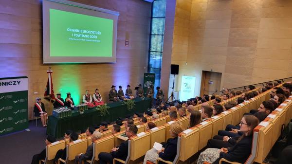Inauguracja roku akademickiego Uniwersytetu Przyrodniczego w Poznaniu.- kliknij aby powiększyć