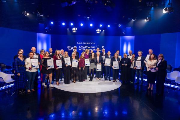 Gala piątej edycji plebiscytu Łączy nas WIELkopolskIE.- kliknij aby powiększyć
