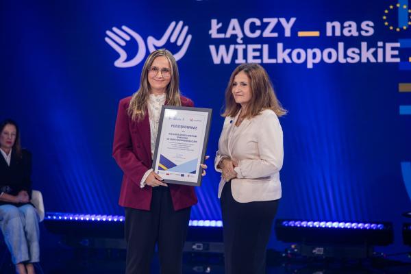 Wielkopolskie Centrum Onkologii zostało nominowane w kategorii Łączy nas… troska o życie.- kliknij aby powiększyć