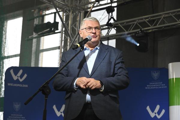 Z uczestnikami spotkał się Krzysztof Grabowski, Wicemarszałek Województwa Wielkopolskiego - kliknij aby powiększyć