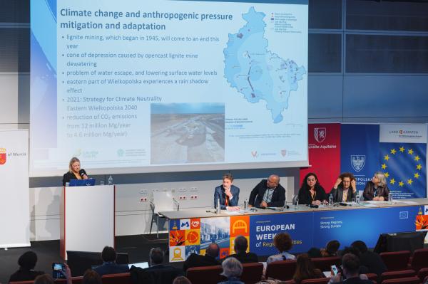 Warsztat poświęcony roli regionów w przeciwdziałaniu zagrożeniom związanym z wodą i skutkom zmian klimatu Illias Teirlinck- kliknij aby powiększyć