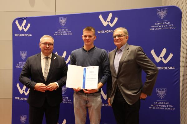 uroczystość wręczenia stypendiów sportowych Samorządu Województwa Wielkopolskiego- kliknij aby powiększyć