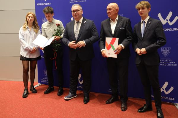 uroczystość wręczenia stypendiów sportowych Samorządu Województwa Wielkopolskiego- kliknij aby powiększyć