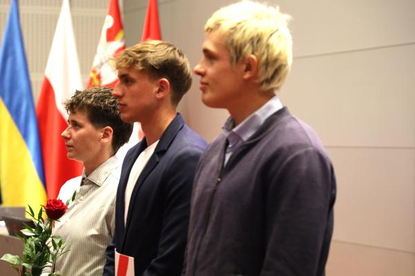 uroczystość wręczenia stypendiów sportowych Samorządu Województwa Wielkopolskiego- kliknij aby powiększyć
