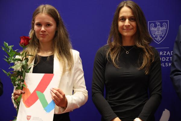 uroczystość wręczenia stypendiów sportowych Samorządu Województwa Wielkopolskiego- kliknij aby powiększyć