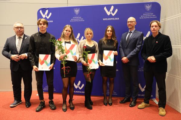 uroczystość wręczenia stypendiów sportowych Samorządu Województwa Wielkopolskiego- kliknij aby powiększyć