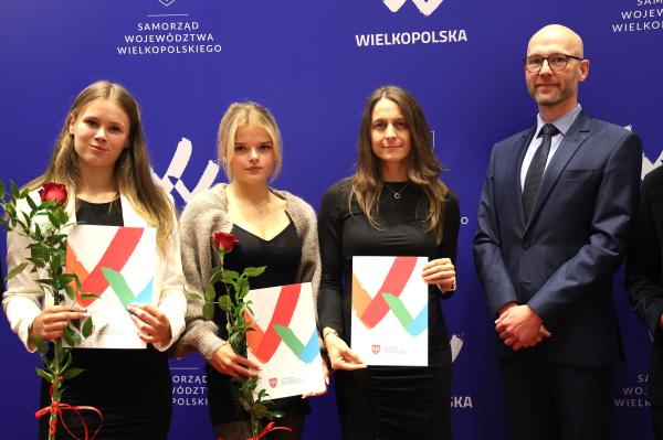 uroczystość wręczenia stypendiów sportowych Samorządu Województwa Wielkopolskiego- kliknij aby powiększyć