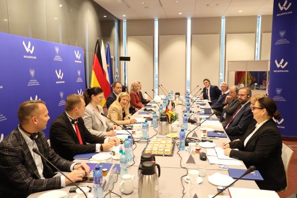 Spotkanie przedstawicieli Wielkopolski i Brandenburgii. - kliknij aby powiększyć