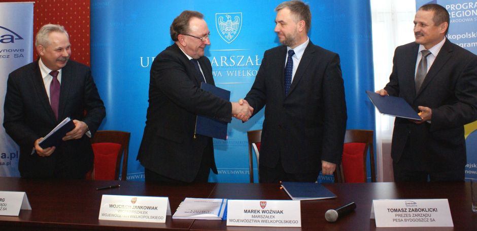 WRPO 2007-2013 - Zakup taboru kolejowego dla regionalnych pasażerskich przewozów kolejowych - zobacz więcej