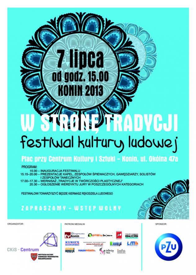 FESTIWAL KULTURY LUDOWEJ „W STRONĘ TRADYCJI”  - zobacz więcej