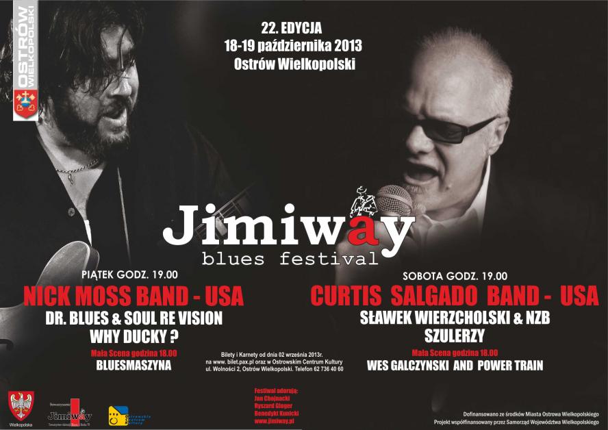  JIMIWAY BLUES FESTIVAL W OSTROWIE WIELKOPOLSKIM - zobacz więcej