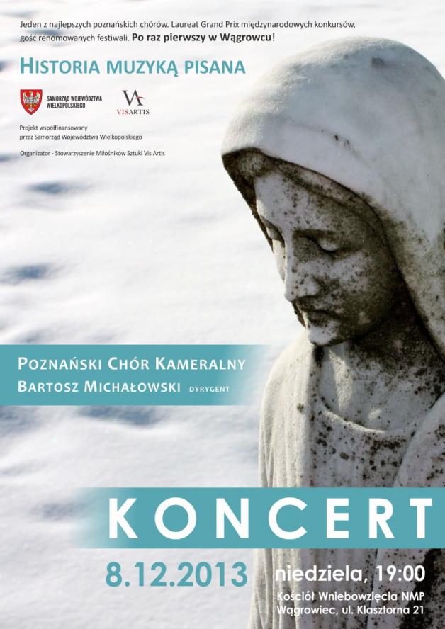 KONCERTY POZNAŃSKIEGO CHÓRU KAMERALNEGO W ZABYTKOWYCH KLASZTORACH  - zobacz więcej