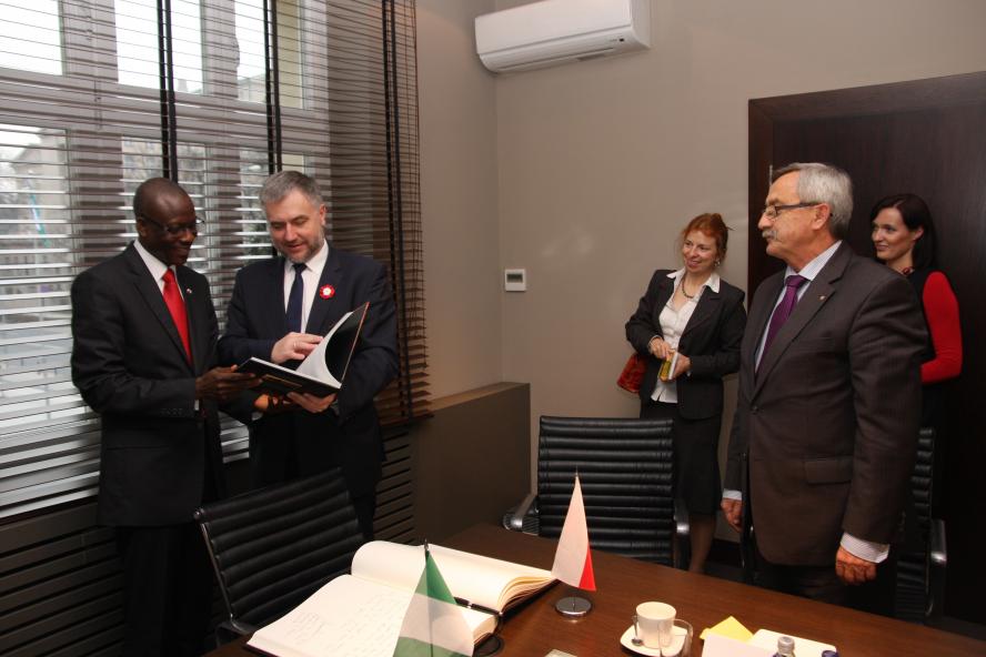 Ambasador Nigerii z wizytą w Wielkopolsce - zobacz więcej
